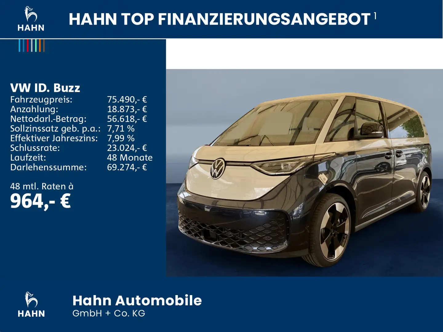 Volkswagen ID. Buzz Pro 150 kW (204 PS) Wit - 2