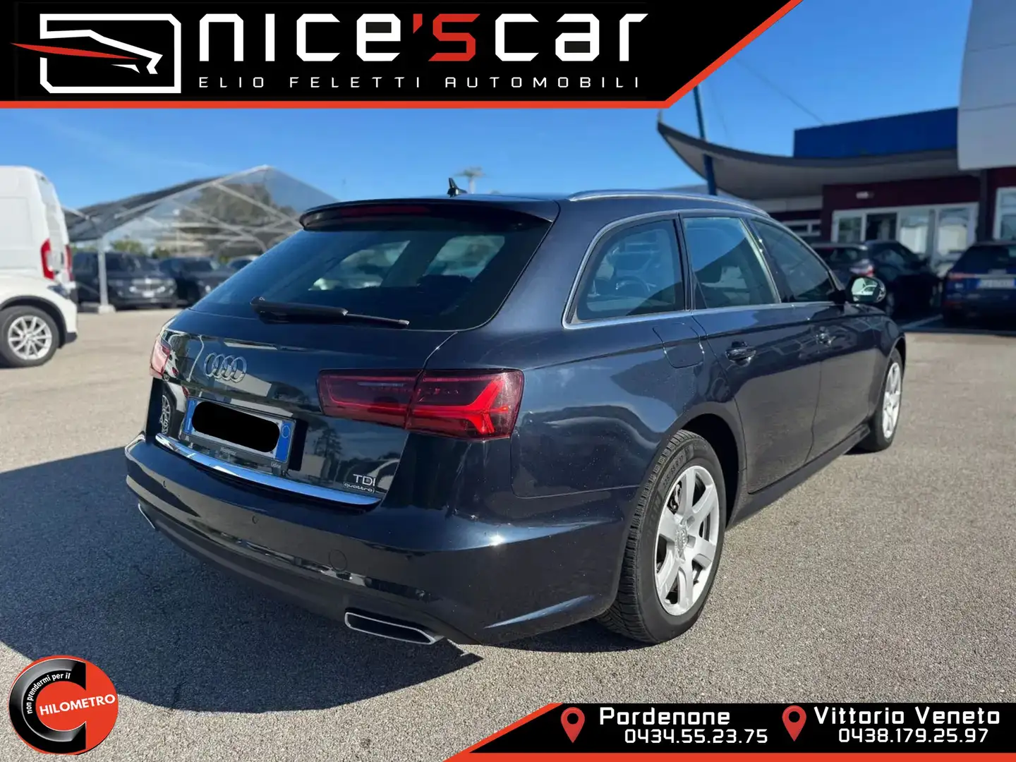 Audi A6 A6 Avant 2.0 TDI 190 CV S tronic quattro Bleu - 2