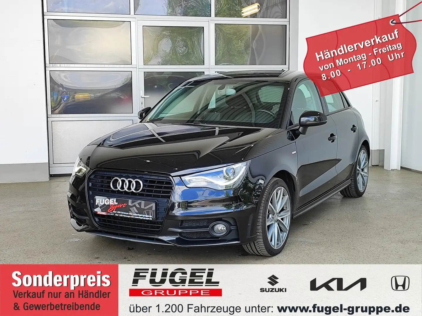 Audi A1 1.2 TFSI S-line admired Xenon|SHZ Schwarz - 1