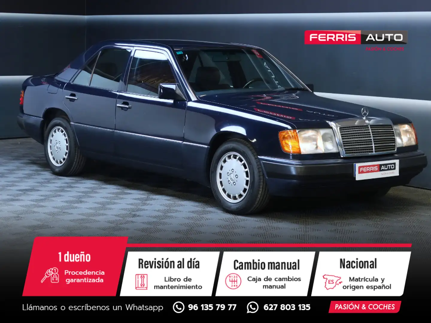 Mercedes-Benz 260 300E Blau - 1