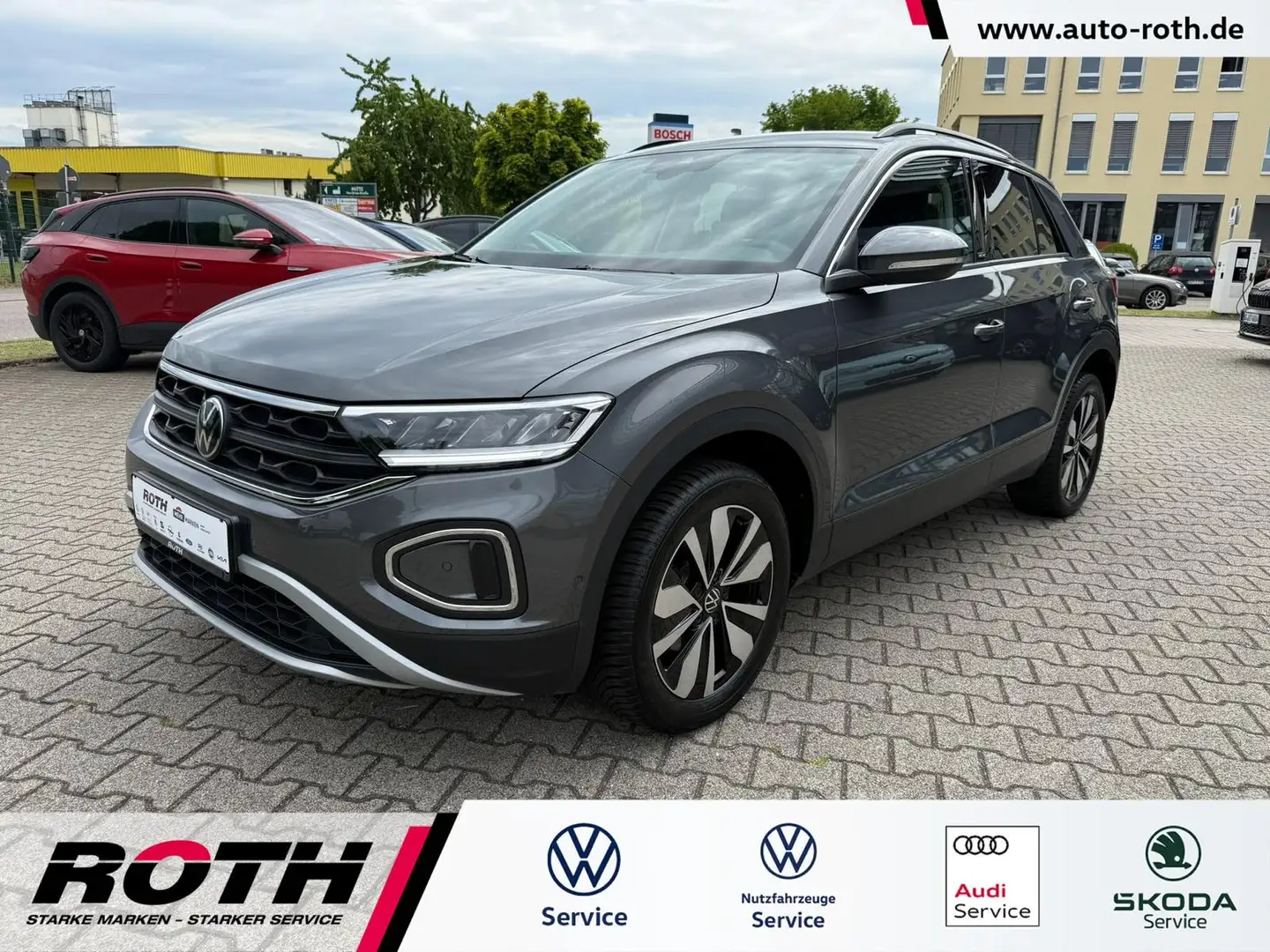 Volkswagen T-Roc 1.0 TSI Move *LED*PDC*Navi*Alu* Grigio - 1