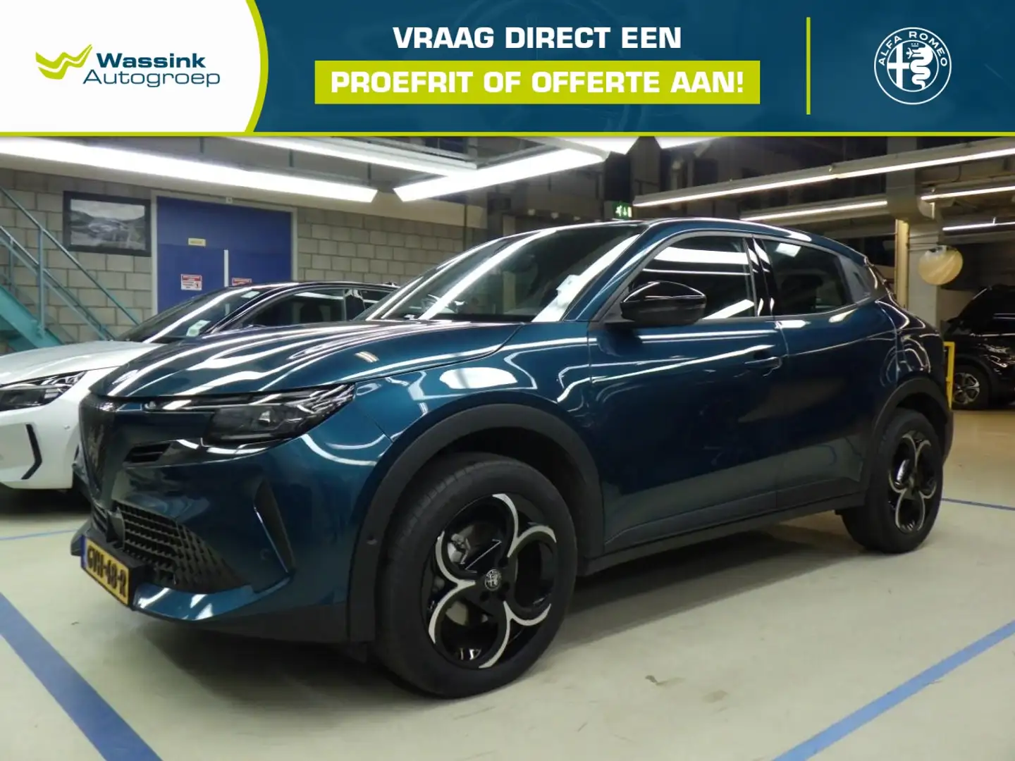 Alfa Romeo Junior 1.2Hybrid 136pk eDCT6 Ibrida | Techo Pack | 18 Inc Blau - 1