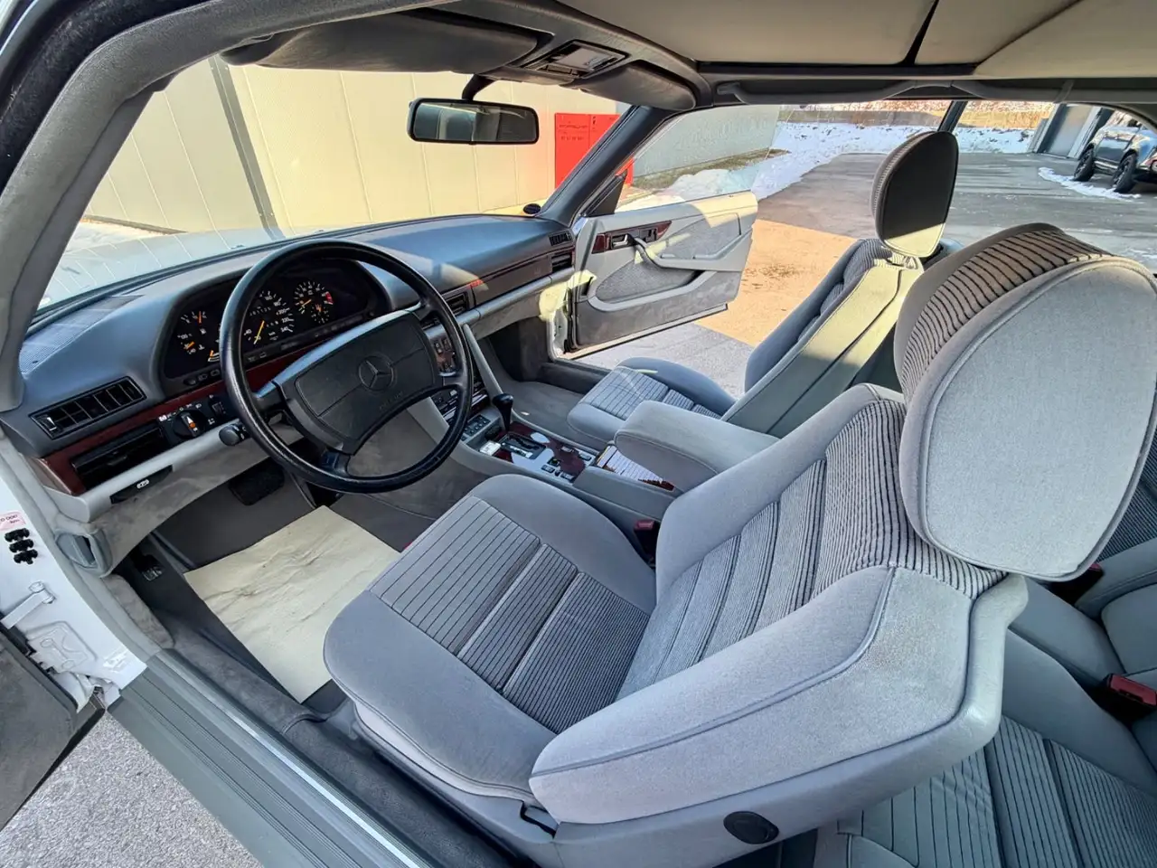 Mercedes-Benz 420 SEC nur 2 Besitzer und nur 62000km Deutsch, foto 11