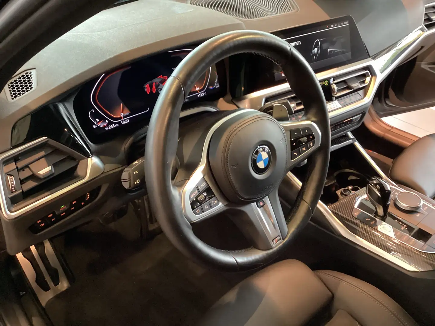 BMW 330 i Limousine M Sport HiFi DAB LED WLAN Shz Noir - 2