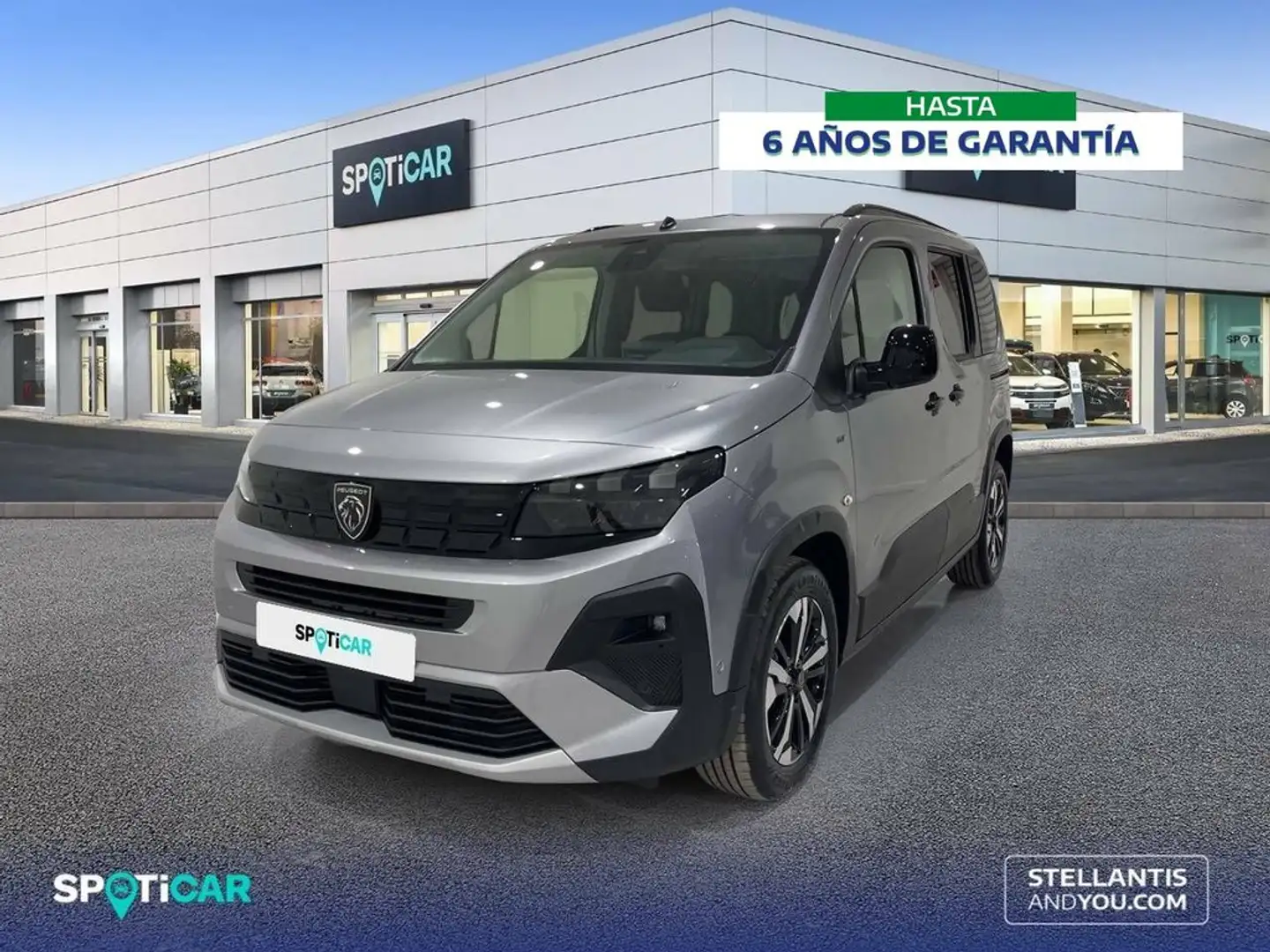 Peugeot Rifter 1.5BlueHDi S&S Standard GT 130 EAT8 Grijs - 1