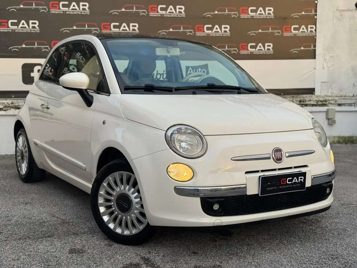Fiat 500 500 1.2 Lounge Bianco - 1