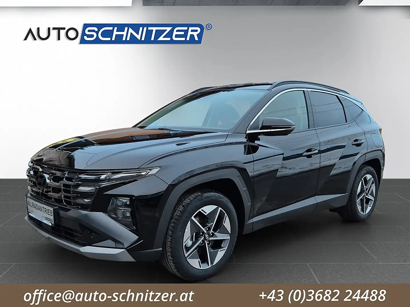 Hyundai TUCSON Tucson 1,6 T-GDI 48V 4WD Go! Plus DCT Schwarz - 1