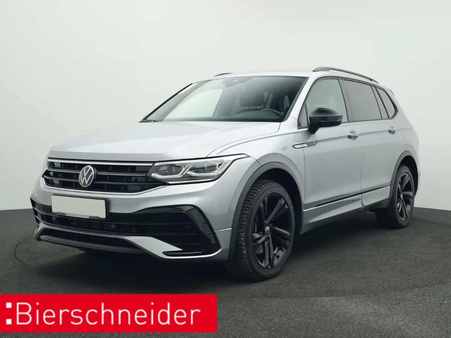 Volkswagen Tiguan Allspace 2.0 TDI DSG 4Mo. R-LINE BLACK 7-SITZE AHK NAVI KAM Silber - 1