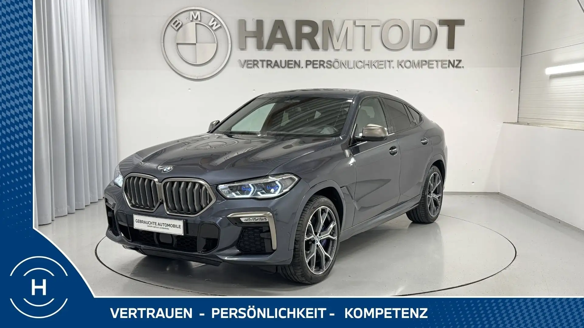 BMW X6 M50i *TOP-Ausstattung* Grau - 1