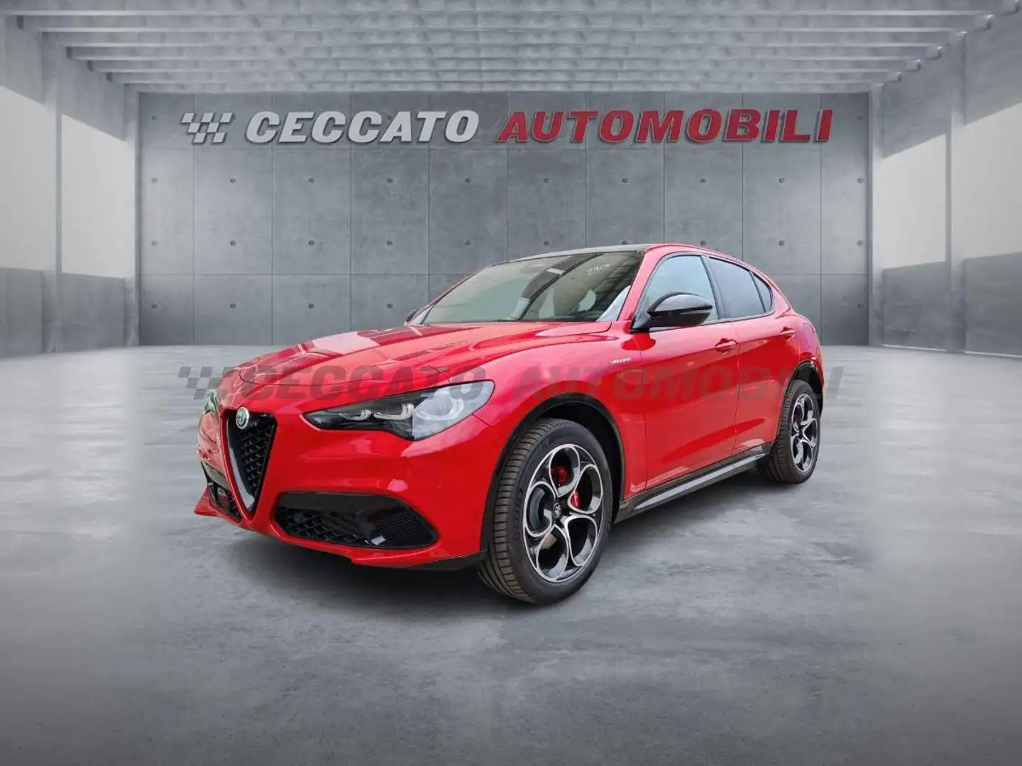 Alfa Romeo Stelvio Stelvio 2.2 t Veloce Q4 210cv auto Rosso - 1