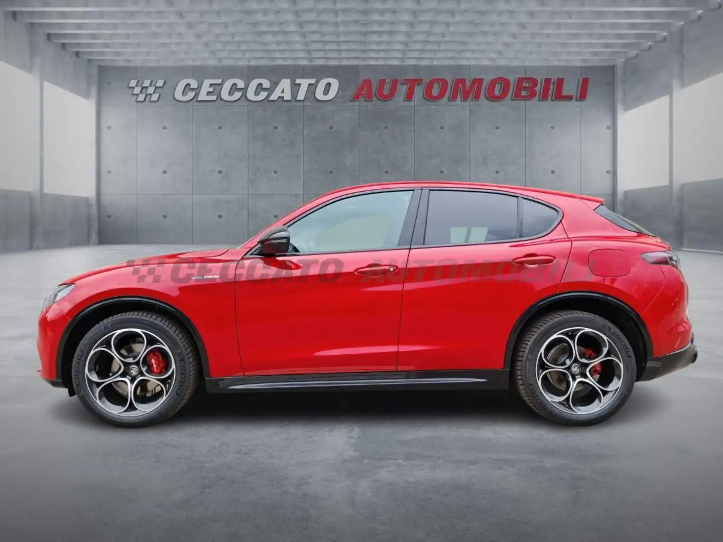 Alfa Romeo Stelvio Stelvio 2.2 t Veloce Q4 210cv auto Rosso - 2