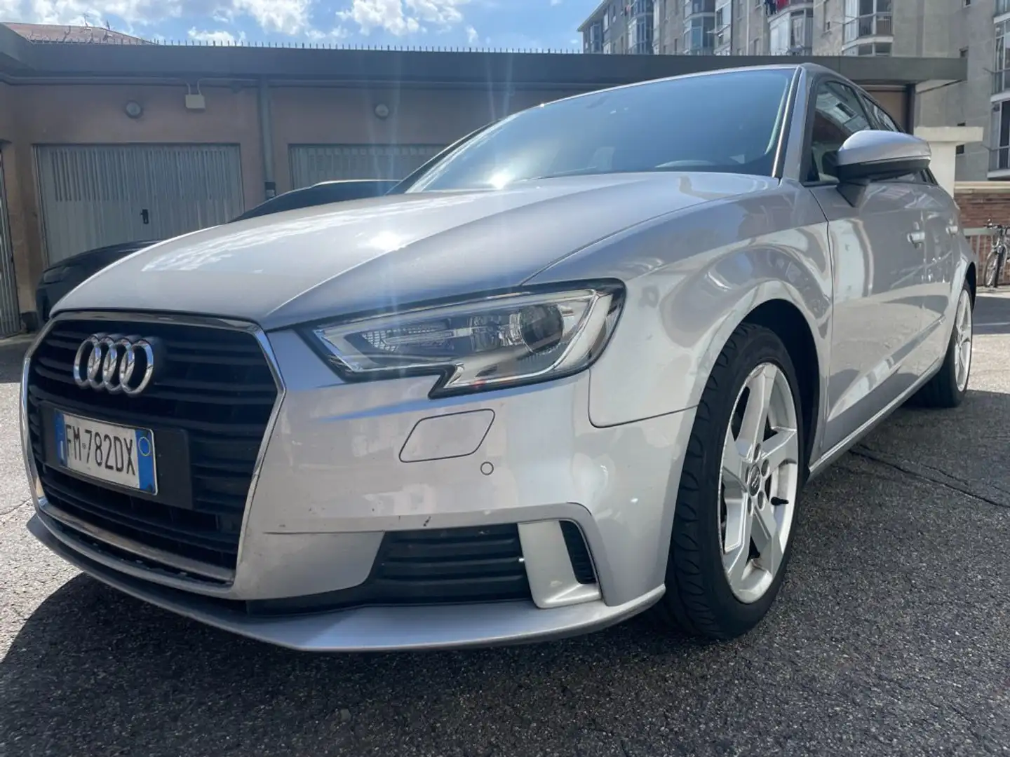 Audi A3 A3 Sportback Sportback 2.0 tdi Sport 150cv Argent - 1
