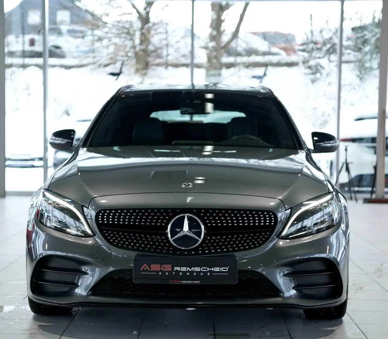 Mercedes-Benz C 220 T d AMG Line *2.H *19 *Wide *Pano *Night Gris - 2