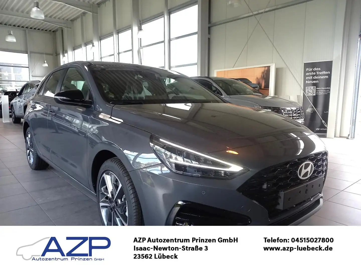 Hyundai i30 FL 1.0 T-GDI ADVANTAGE.LED.Navi.Klimaaut.LM Grigio - 1