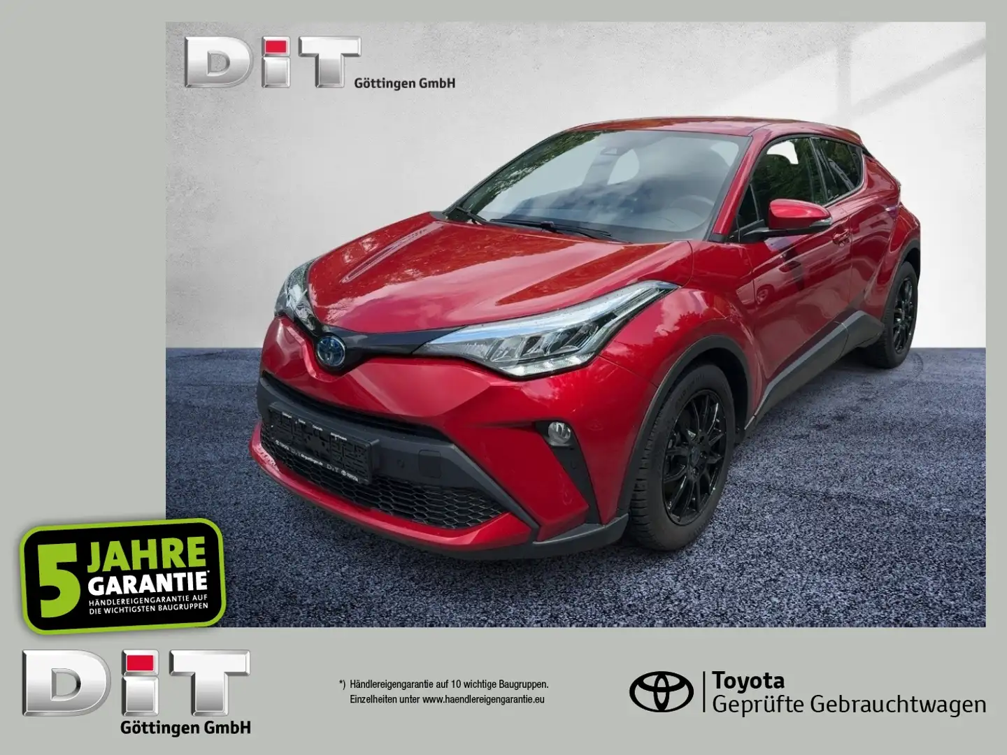 Toyota C-HR 1.8 Hybrid Team D Klimaautom., Sitzhzg. Červená - 1