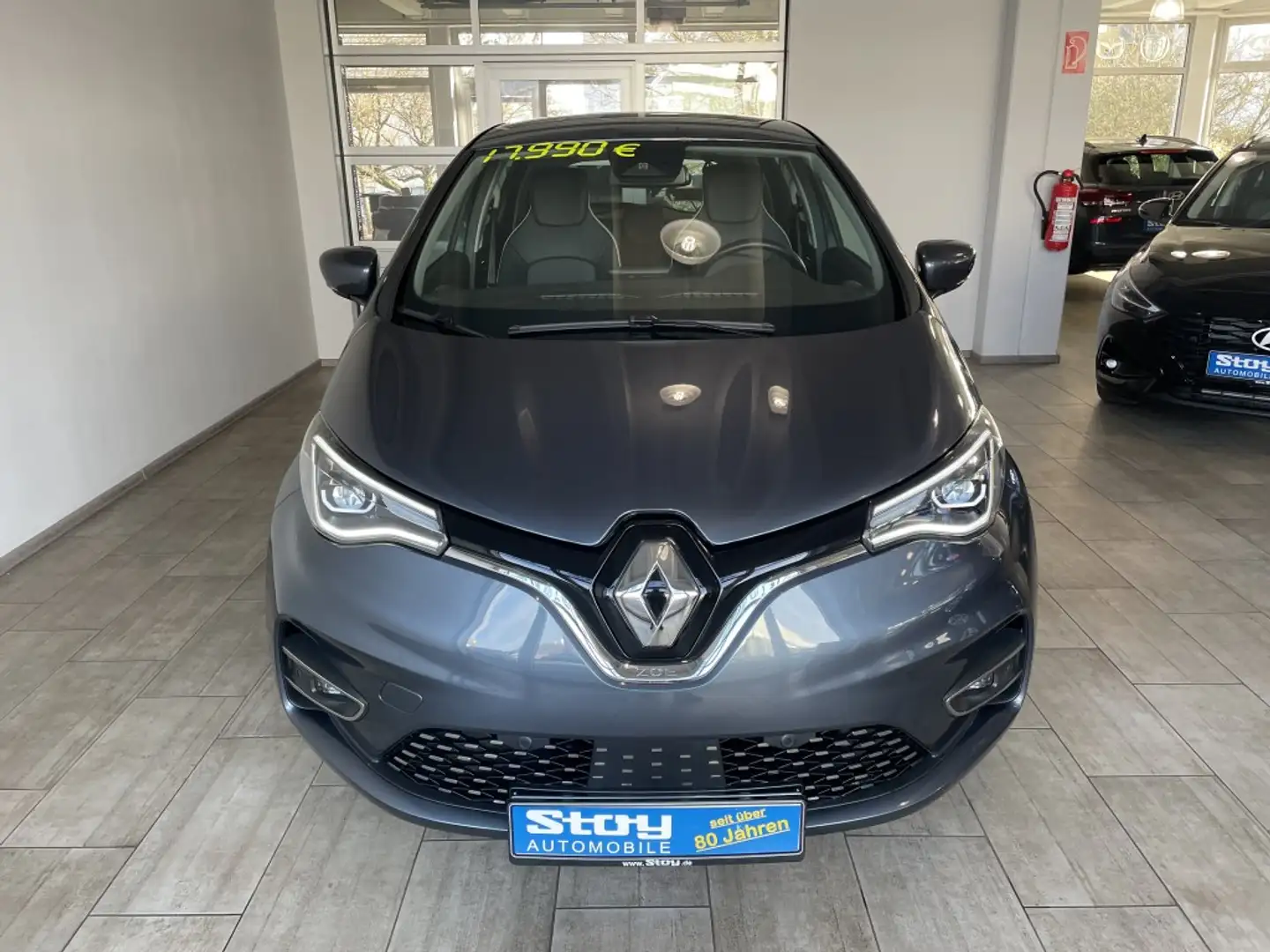 Renault ZOE Intens R135 Z.E.50 *Kaufbatterie* Navi CCS La Silber - 2