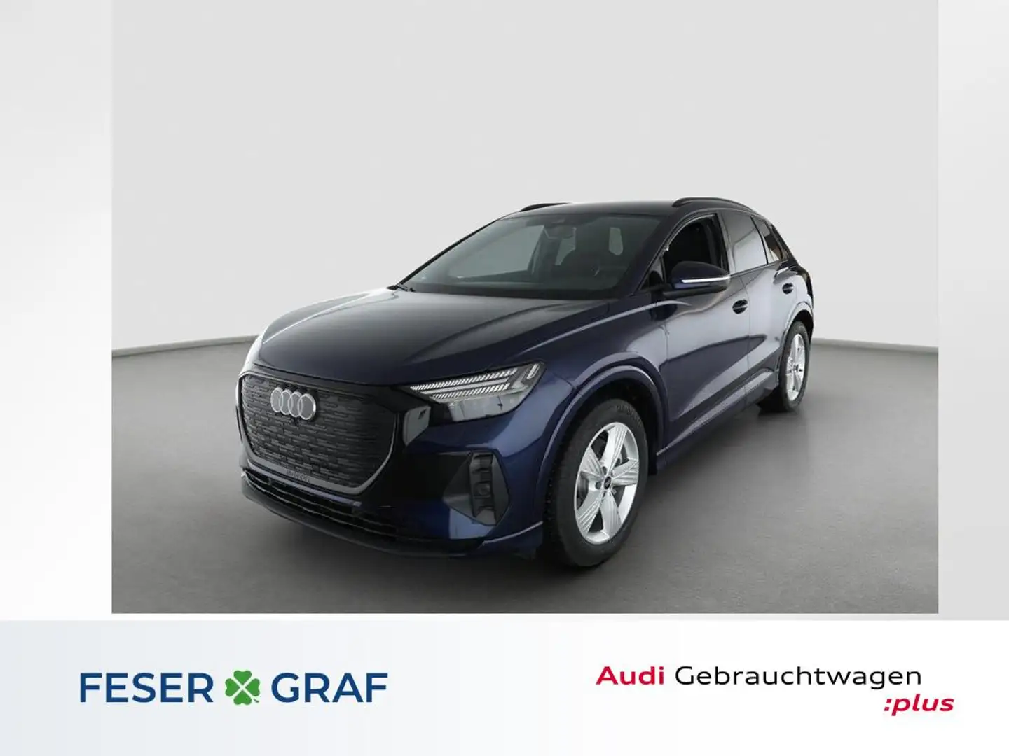 Audi Q4 e-tron 45 AHK-Matrix-HuD-ACC-Kamera Blau - 1