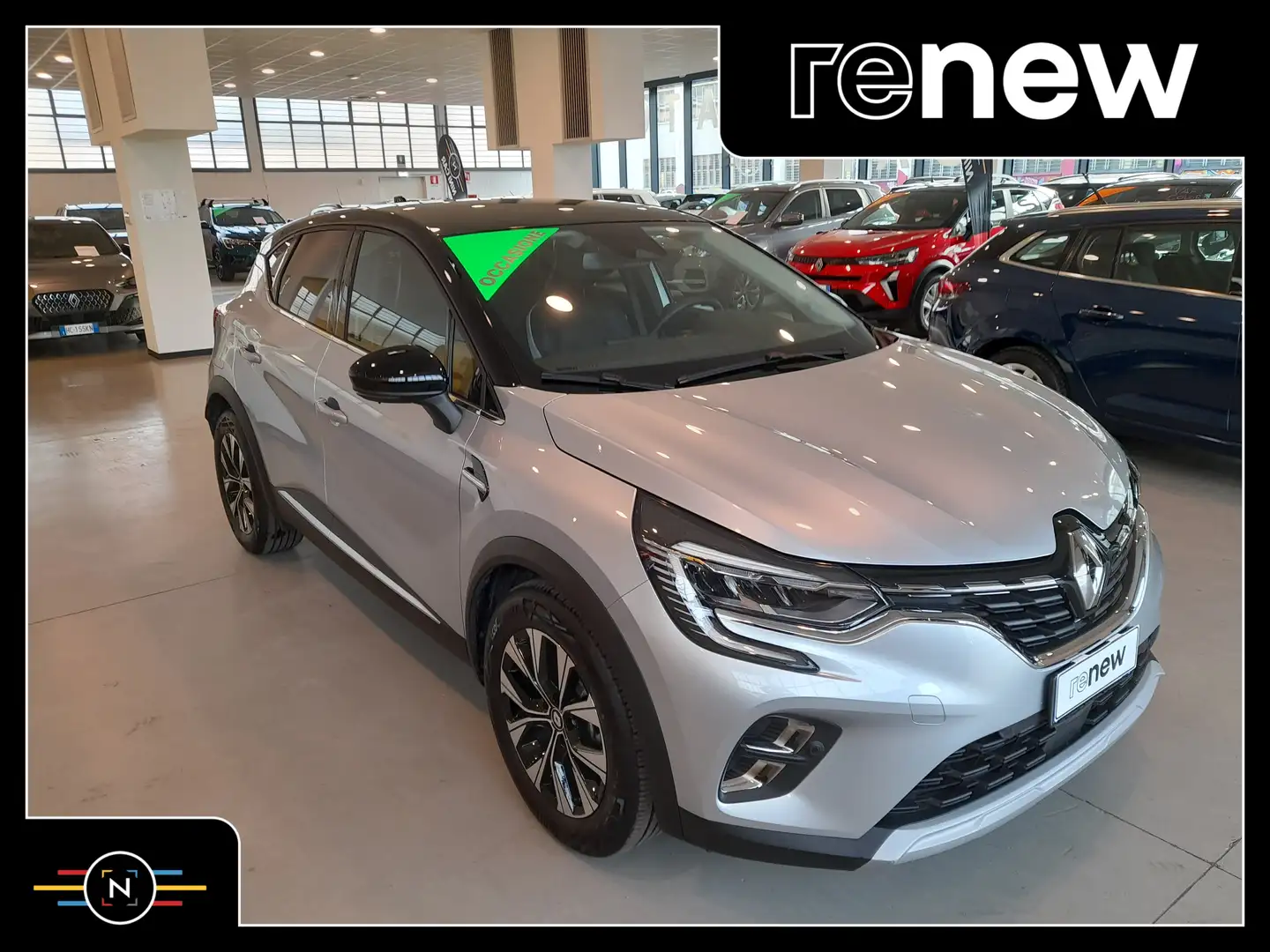 Renault Captur Captur1.6 E-Tech phev Techno 160cv auto KM.14.600! Silber - 1