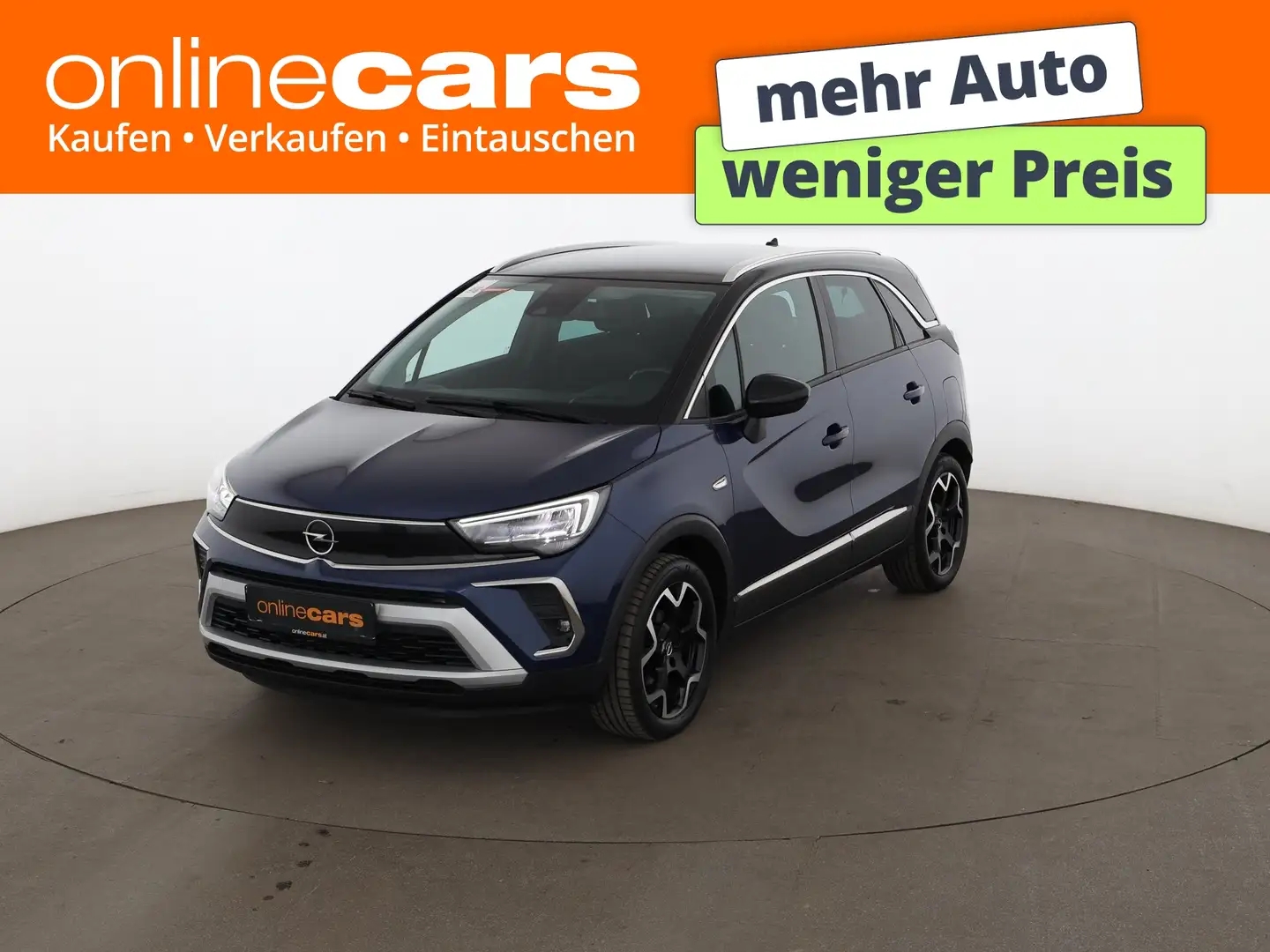 Opel Crossland 1.5 D Ultimate LED HEAD-UP LEDER NAVI Blau - 1