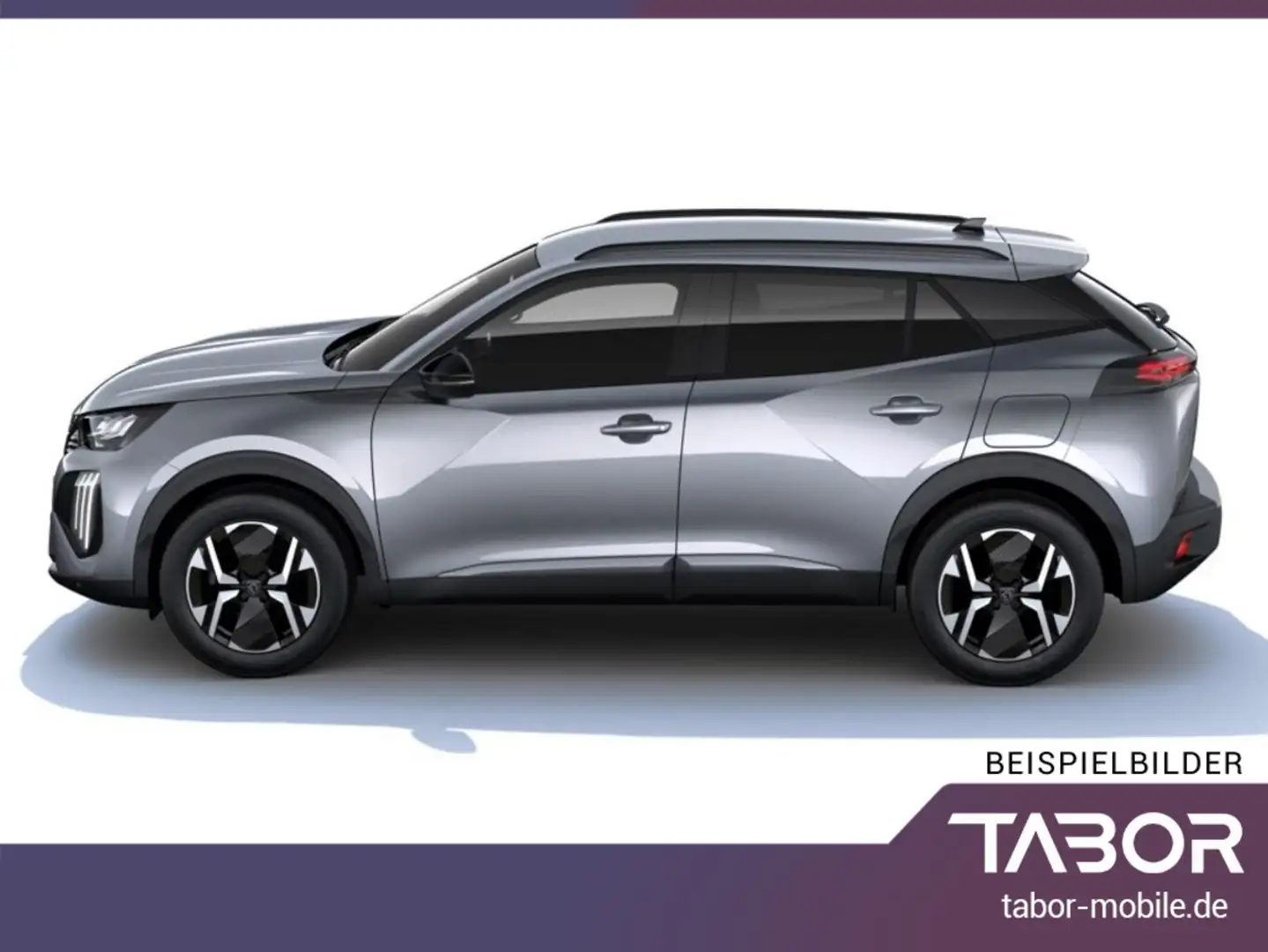 Peugeot 2008 100 Allure 2xPDC SHZ CarPlay PrivG LED DigC Grau - 2