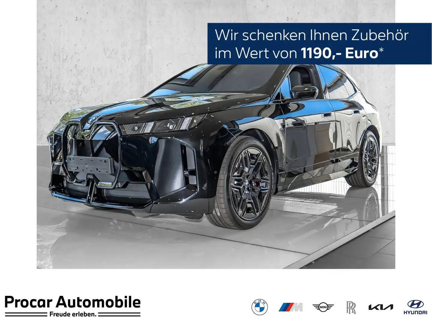 BMW iX xDrive45 MSport Pro 22" HuD 360° DA Prof. H/K Nero - 1