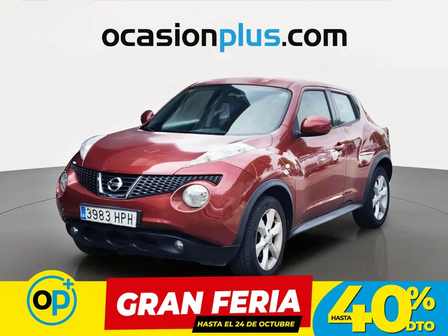 Nissan Juke 1.6i Acenta CVT Rojo - 1
