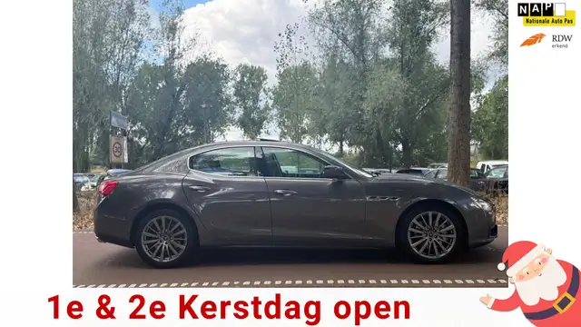 Maserati Ghibli 3.0 V6 D SCHUIFDAK!LEDER!XENON!RIJDT SUPER!