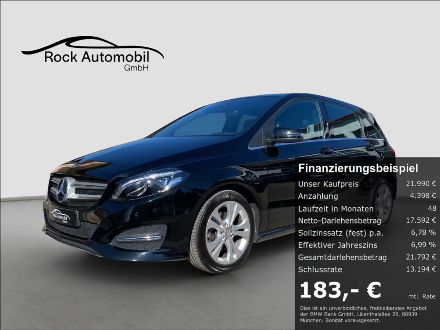 Mercedes-Benz B 180 Edition 7G LED *Garantie* Black - 1