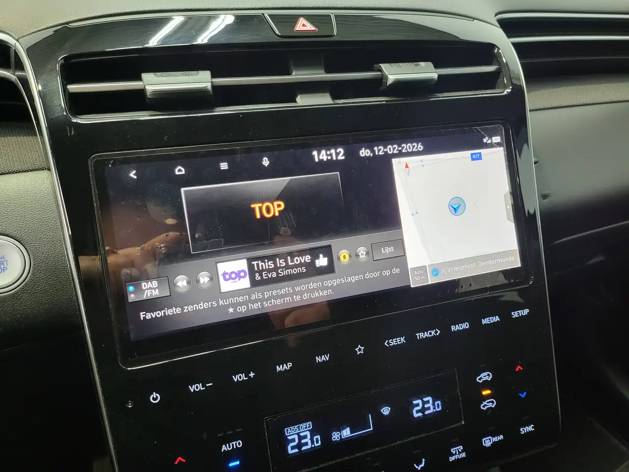 Hyundai TUCSON MHEV Handgeschakeld 2021 138.680 km KeyLess Digitaal Scherm Navi Trekhaak, миниатюра 17