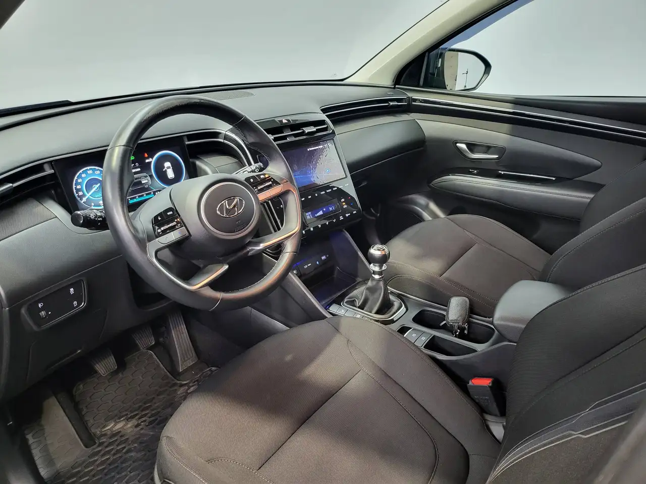 Hyundai TUCSON MHEV Handgeschakeld 2021 138.680 km KeyLess Digitaal Scherm Navi Trekhaak, миниатюра 11
