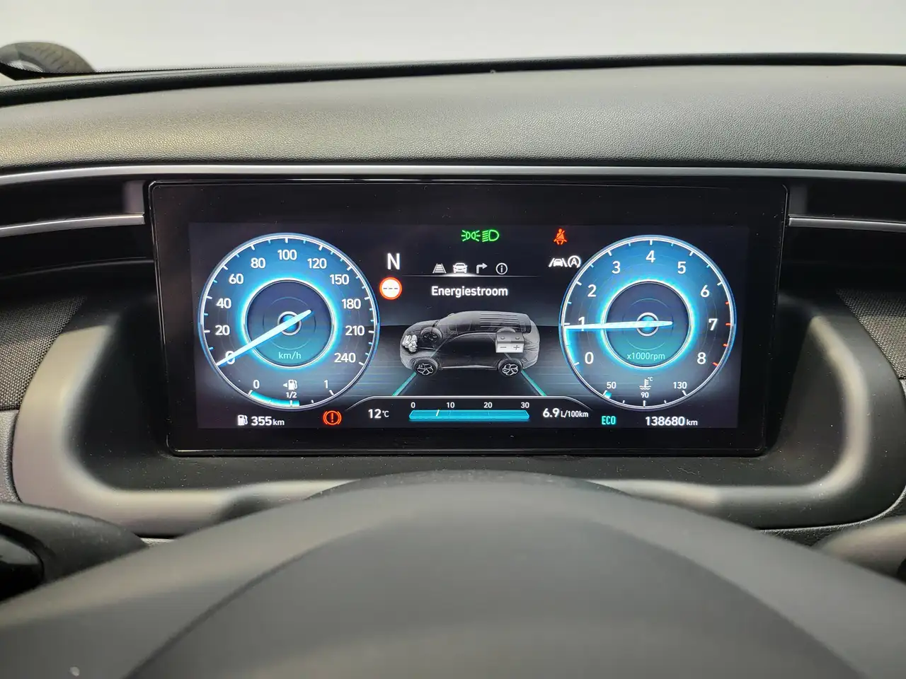 Hyundai TUCSON MHEV Handgeschakeld 2021 138.680 km KeyLess Digitaal Scherm Navi Trekhaak, миниатюра 15