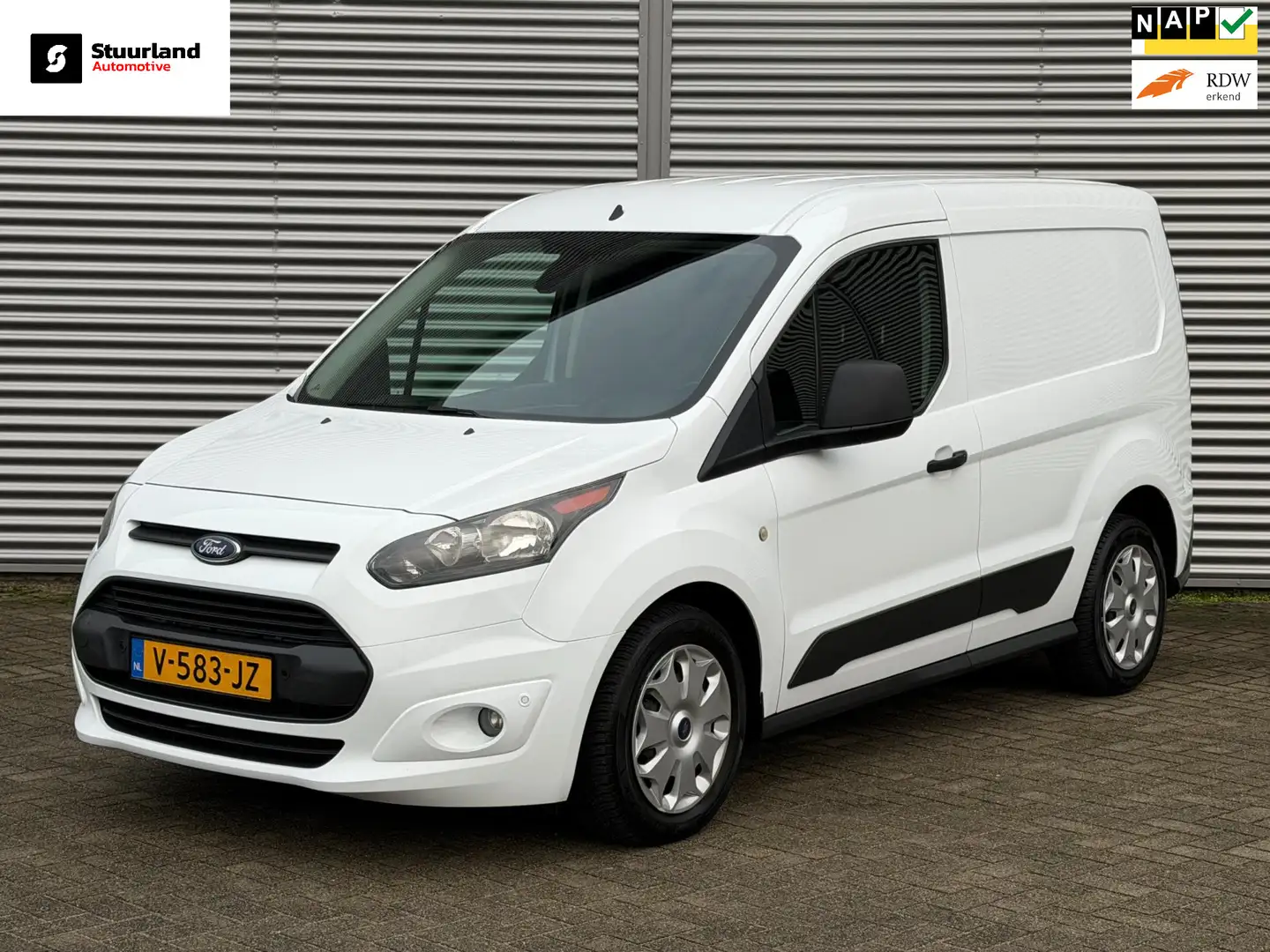 Ford Transit Connect 1.5 TDCI L1 Trend Airco/ Cruise/ 3zits/ Trekhaak/ Blanc - 1