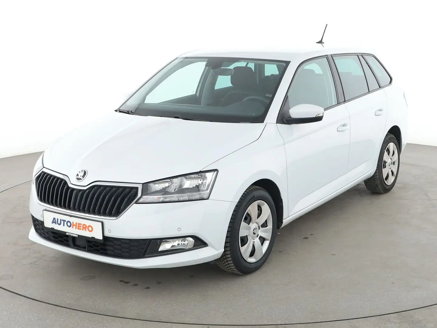 Skoda Fabia 1.0 TSI Ambition Aut.*PDC*SHZ*TEMPO*KLIMA*GARANTIE Weiß - 1