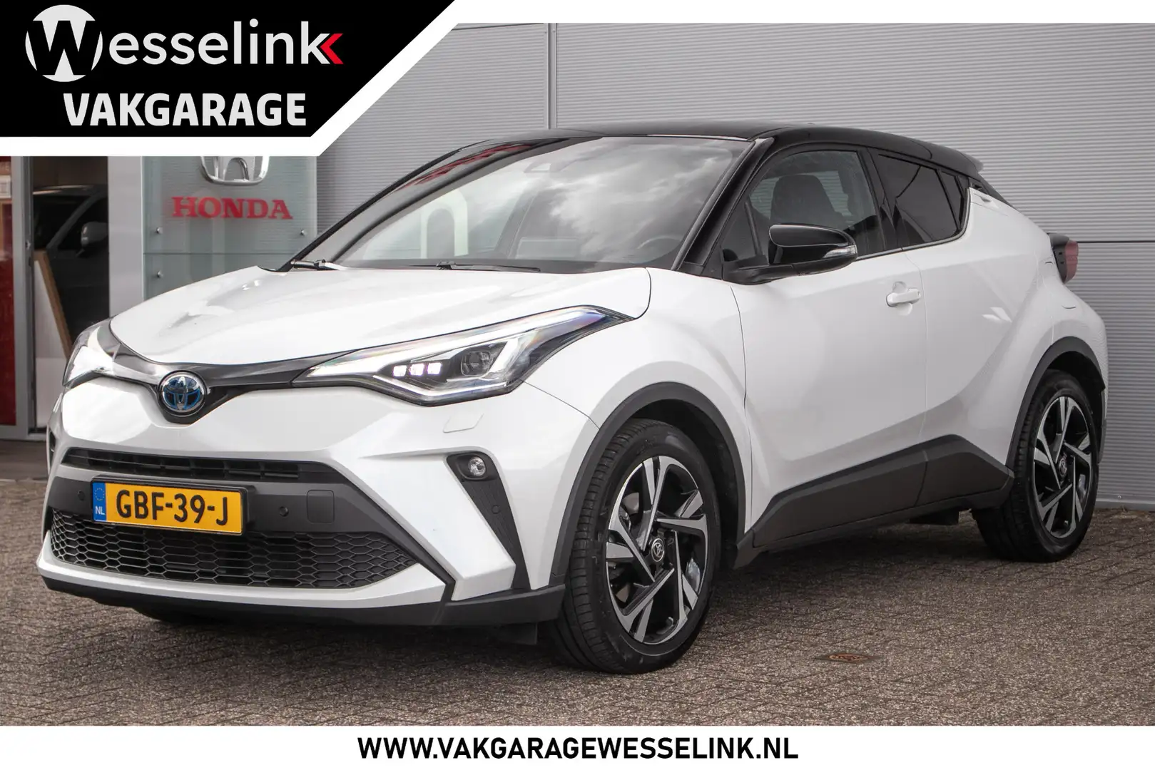 Toyota C-HR 2.0 Hybrid GR-Sport All-in rijklaar | stoel+stuurv Wit - 1