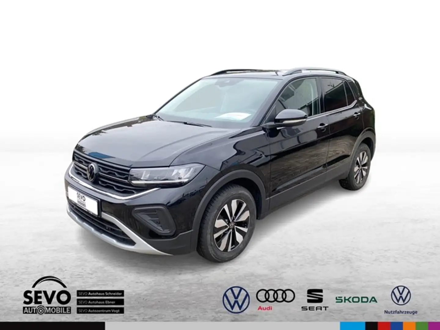 Volkswagen T-Cross 1.5 TSI DSG Goal Schwarz - 1