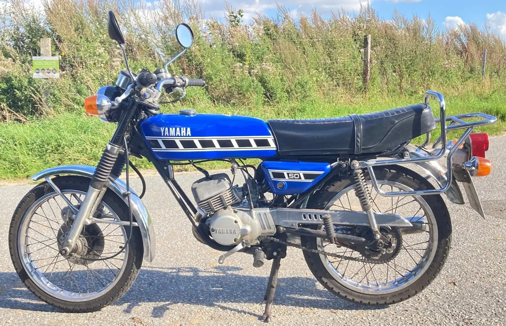 Yamaha RD 50 DX Bleu - 2