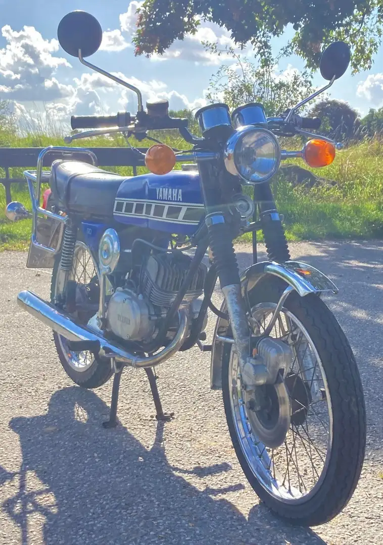 Yamaha RD 50 DX Bleu - 1
