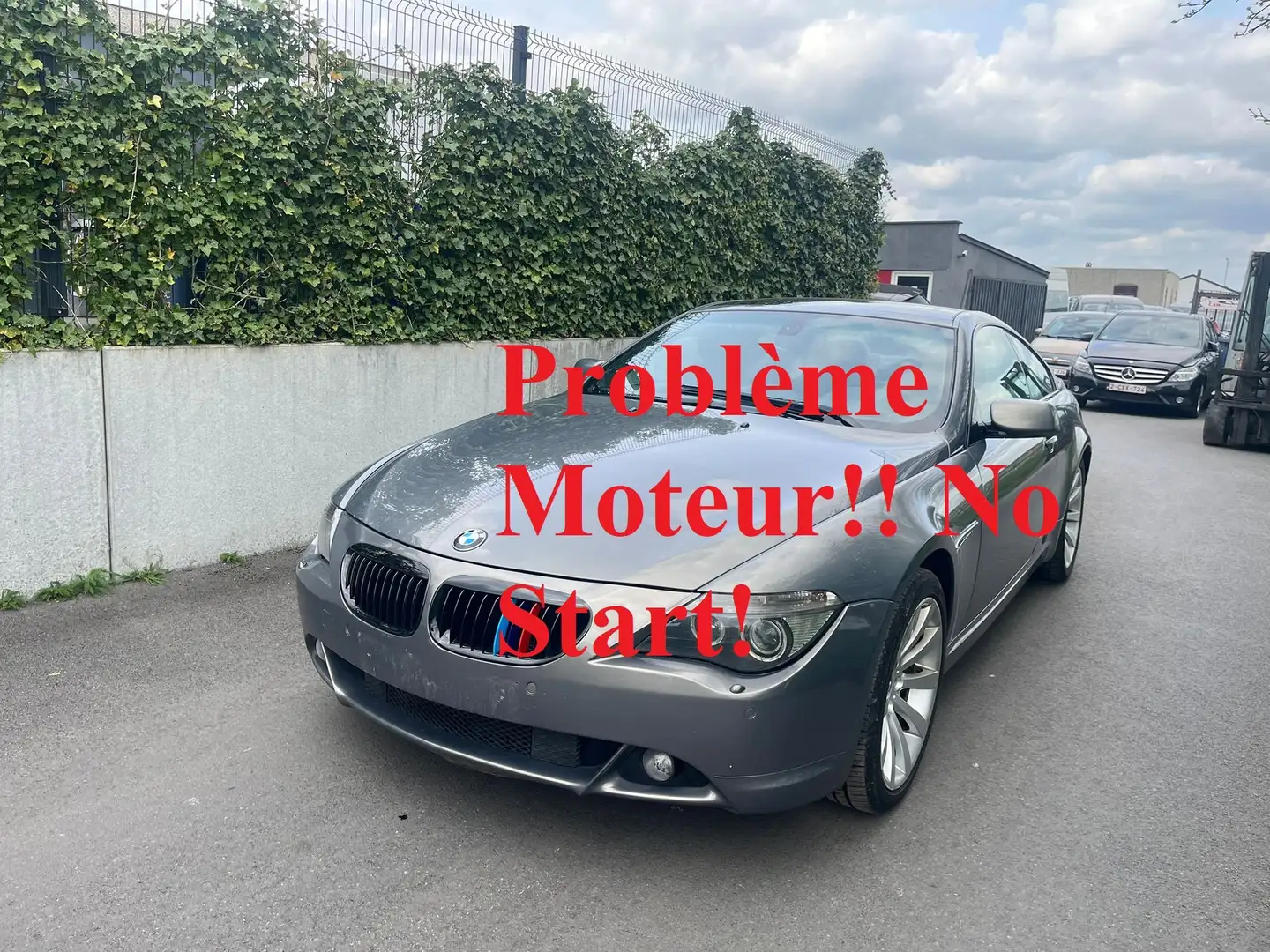 BMW 630 630i SMG Pack M! No Start! Prob Moteur! Szary - 1