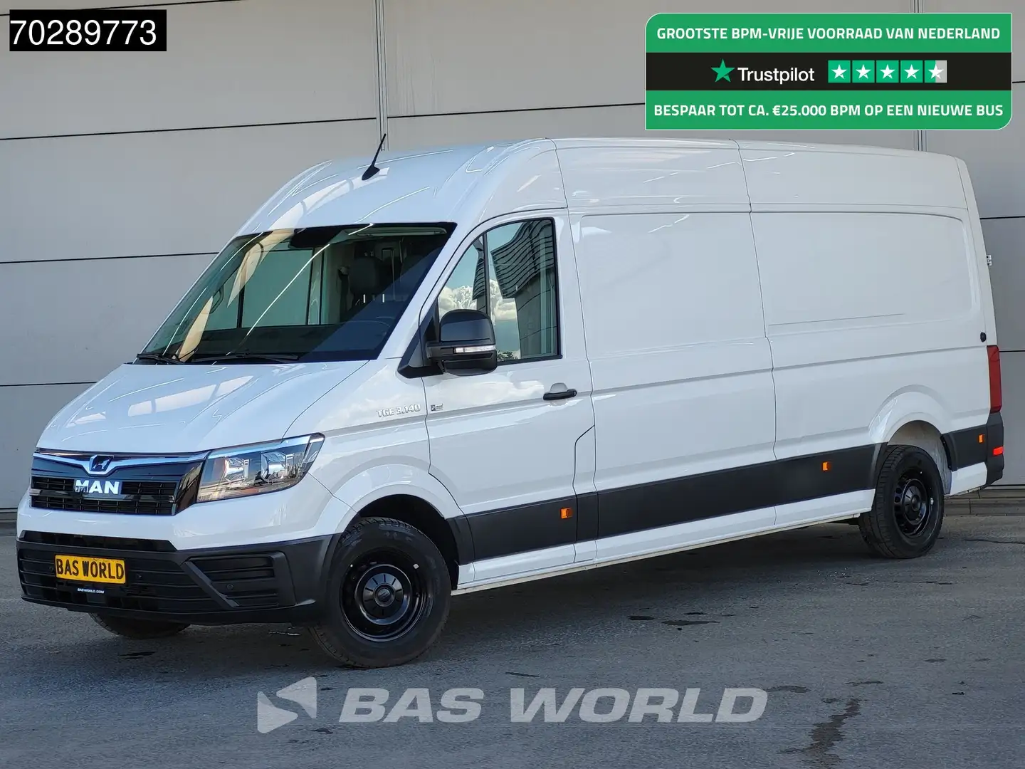 MAN TGE 3.140 Automaat L4H3 Airco Camera Parkeersensoren E Alb - 1