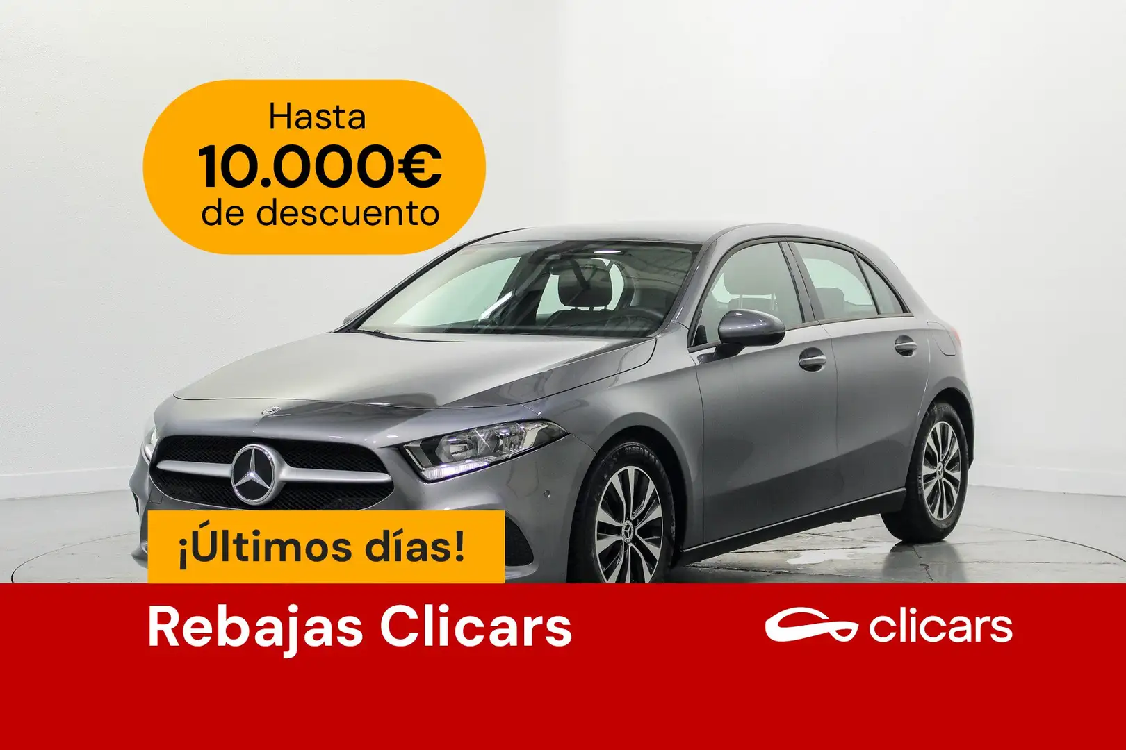 Mercedes-Benz A 180 180d 8G-DCT Gris - 1