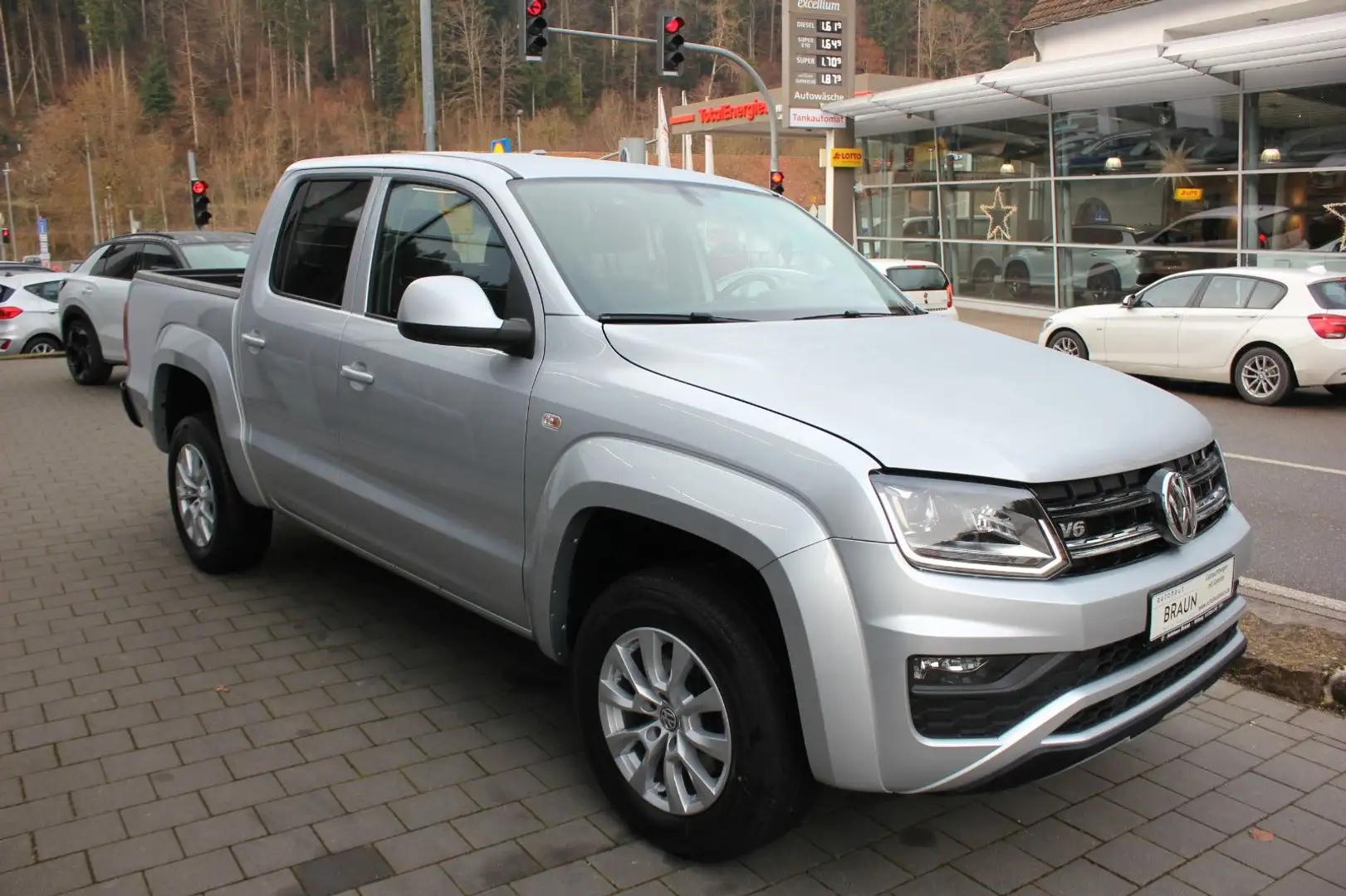 Volkswagen Amarok Comfortline DC 3.0V6 TDI 4Motion Automatk Plateado - 2