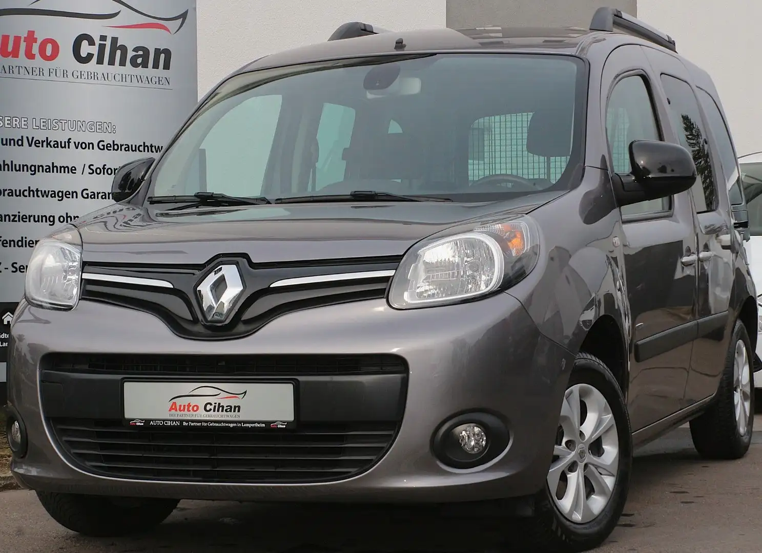 Renault Kangoo Limited AHK! NAVI! PDC! TÜVNEU! Grau - 2