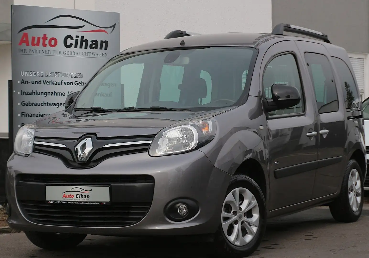 Renault Kangoo Limited AHK! NAVI! PDC! TÜVNEU! Grau - 1