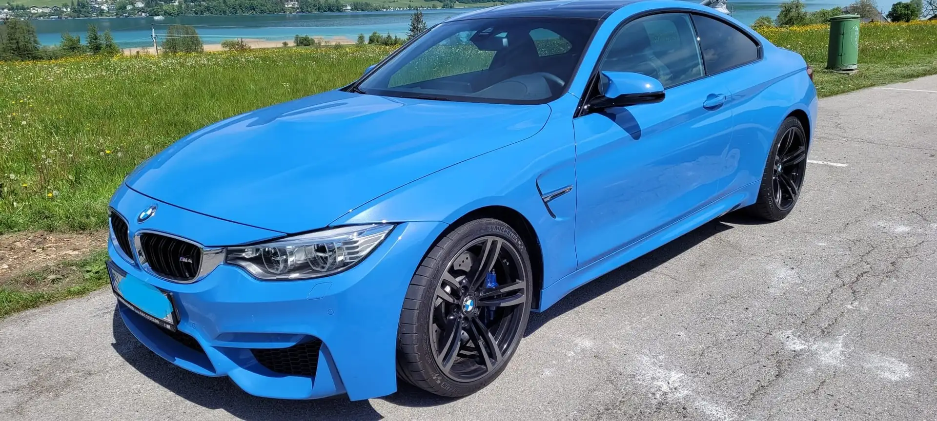 BMW M4 M4 M-DKG Aut. (F82) Bleu - 1