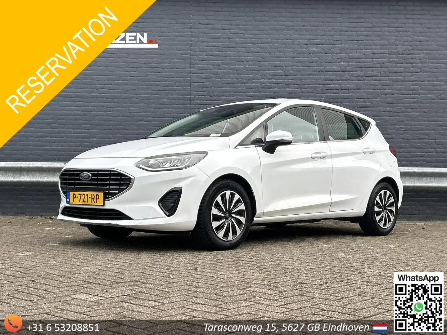 Ford Fiesta 1.0 EcoBoost Hybrid Titanium | Climate | Cruise | Blanc - 1