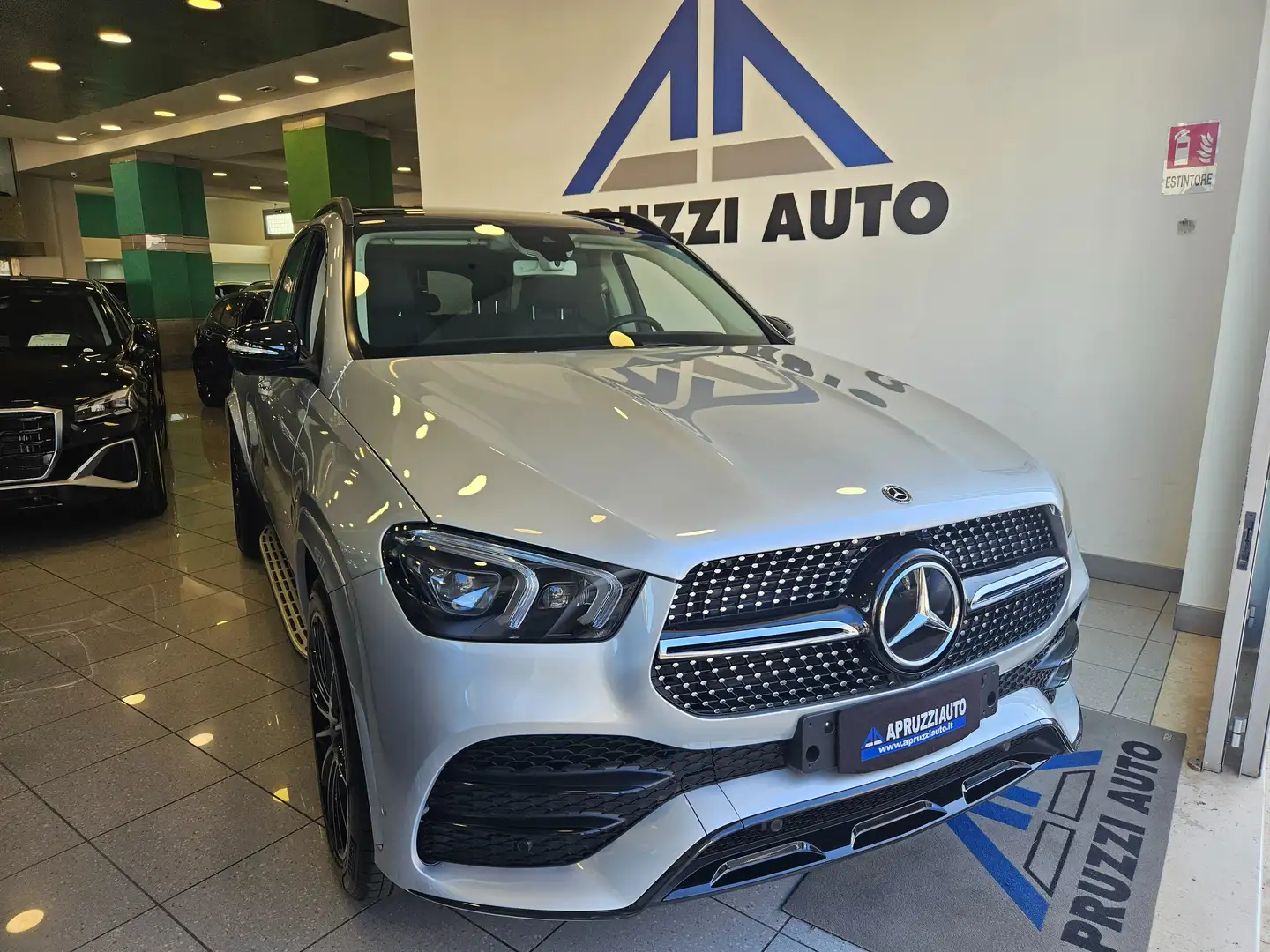 Mercedes-Benz GLE 300 d Premium 4matic auto RETROCAM NAVI SENSORI TETTO Ezüst - 1
