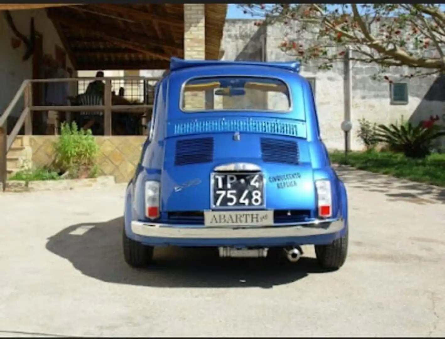 Fiat 500 FIAT 500 110F D'EPOCA Bleu - 2