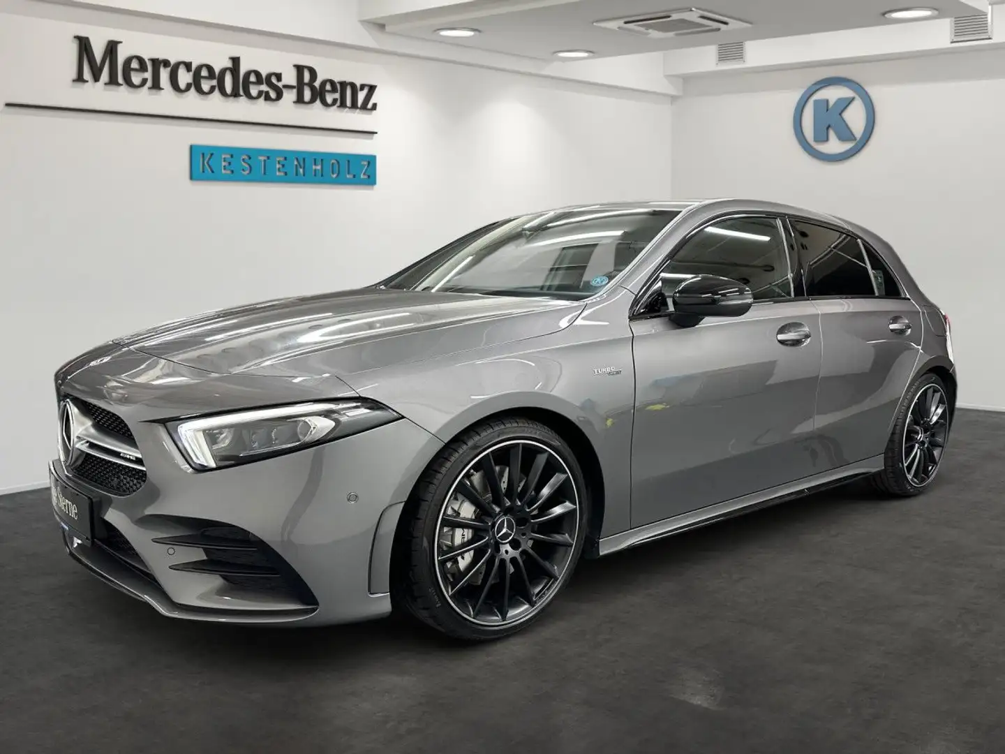 Mercedes-Benz A 35 AMG A 35 4MATIC KAMERA+MULTIBEAM+DISTRO+SOUNDSYSTEM Grau - 2