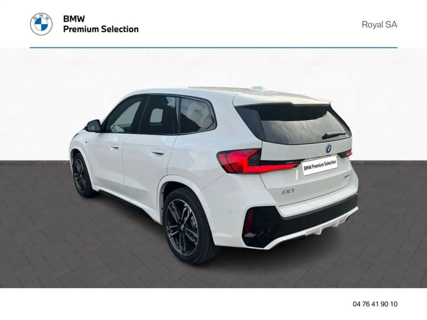 BMW X1 ieDrive20 204ch M Sport Blanc - 2