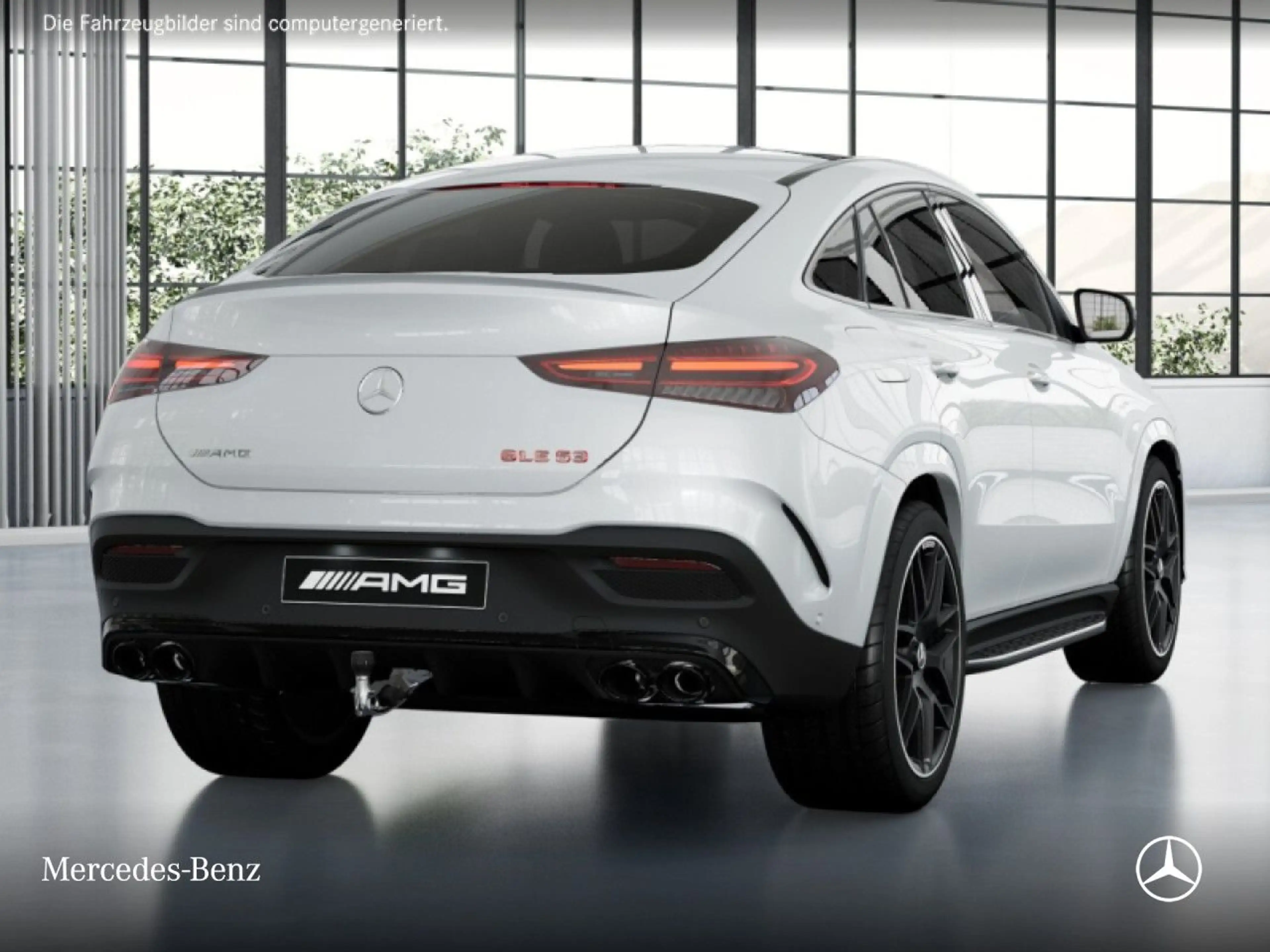 Mercedes-Benz GLE 53 AMG GLE 53 HYBRID Coupé 4M NIGHT+PANO+360+AHK+22"+HUD — photo 4